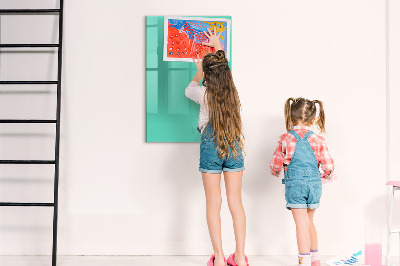 Magnetic board Turquoise color