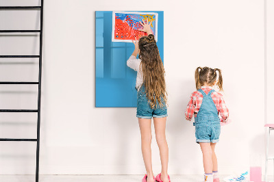 Magnetic board Light blue color