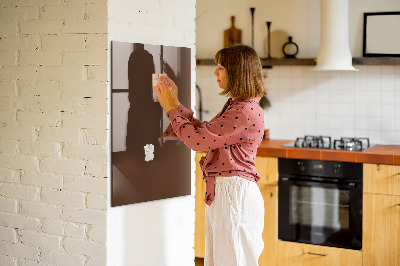 Magnetic board Brown color