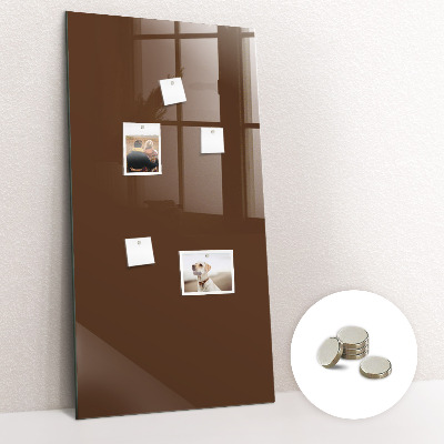 Magnetic board Brown color