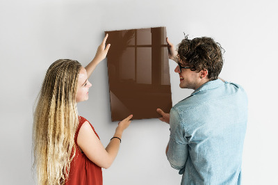 Magnetic board Brown color