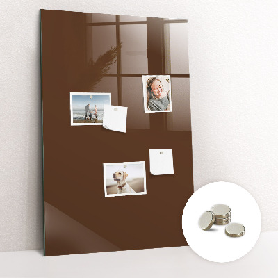 Magnetic board Brown color