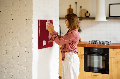 Magnetic board Red color