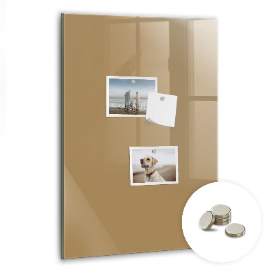 Magnetic board Dark beige color