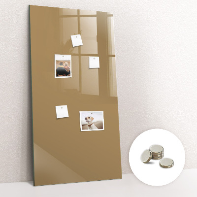 Magnetic board Dark beige color