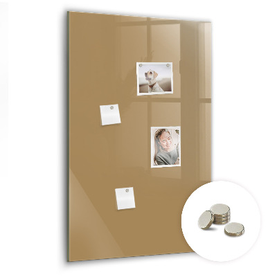 Magnetic board Dark beige color