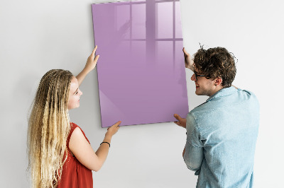 Magnetic board Lilac color