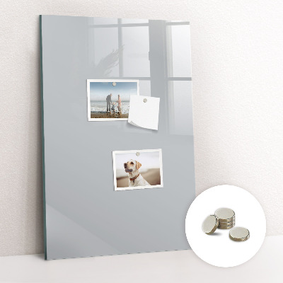 Magnetic board Bright gray color