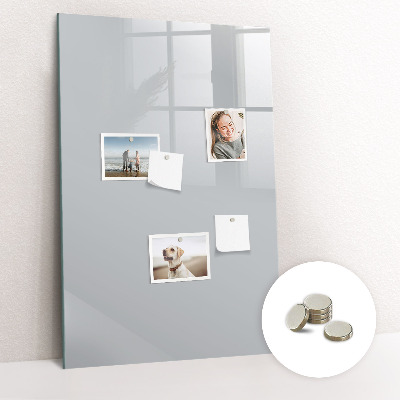 Magnetic board Bright gray color