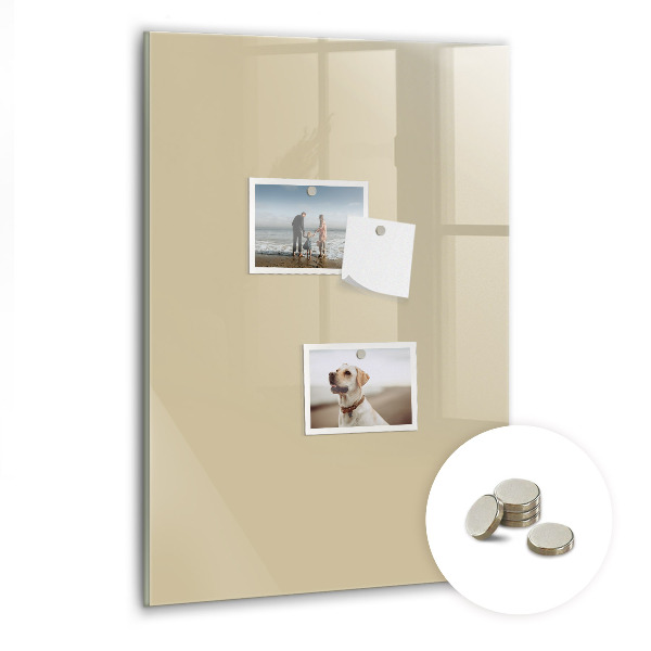 Magnetic board Beige colour