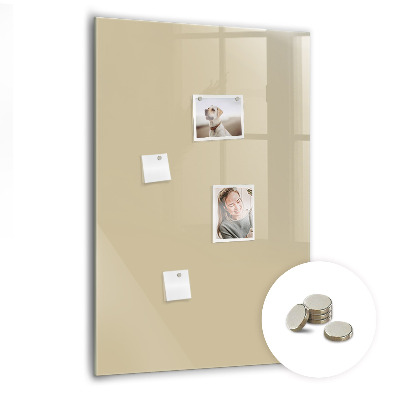 Magnetic board Beige colour