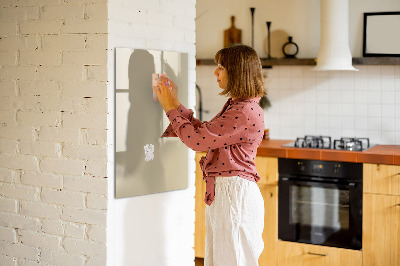 Magnetic board Beige colour