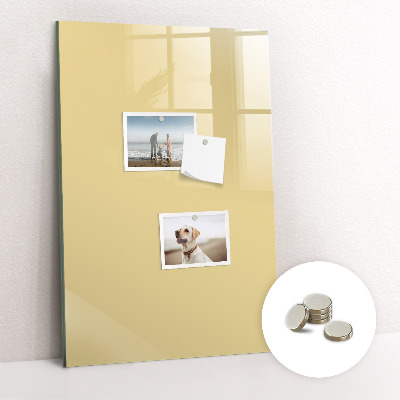 Magnetic board Cream color