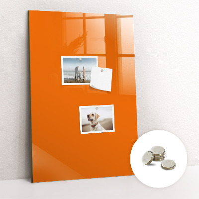 Magnetic board Orange color