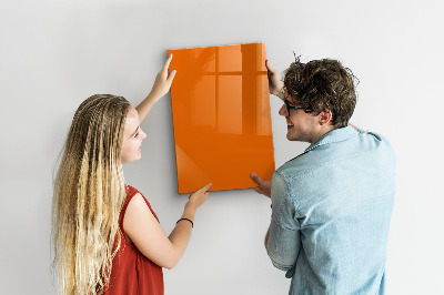 Magnetic board Orange color