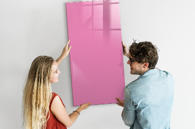 Magnetic board Pink color