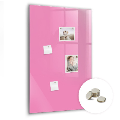 Magnetic board Pink color