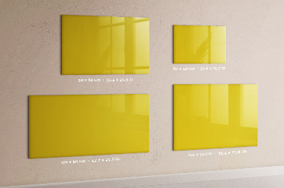Magnetic board Light yellow color