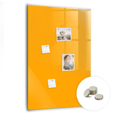 Magnetic board Golden-yellow color