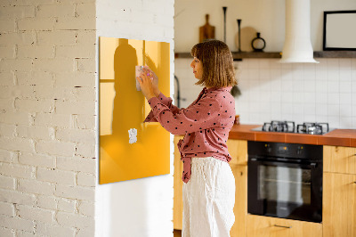 Magnetic board Golden-yellow color