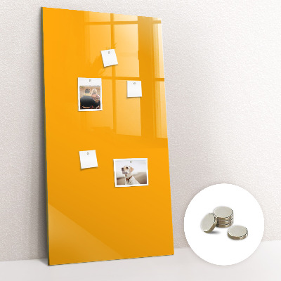 Magnetic board Golden-yellow color