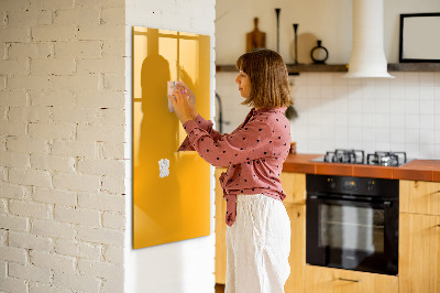 Magnetic board Golden-yellow color