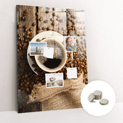 Kitchen magnetic board Coffee