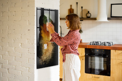 Kitchen magnetic board Spice explosion