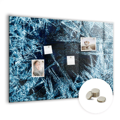 Glass magnetic board Frozen wall