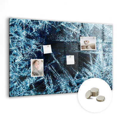 Glass magnetic board Frozen wall