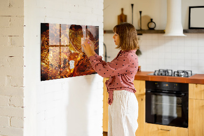 Magnetic kitchen board Zoom drink