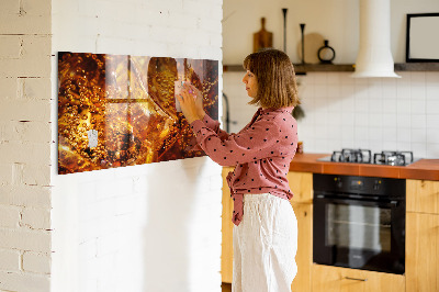 Magnetic kitchen board Zoom drink