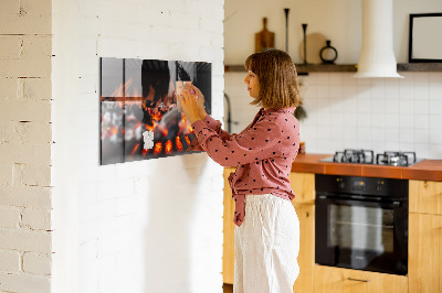 Glass magnetic board Grate