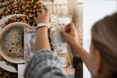 Magnetic kitchen board Sack of coffee