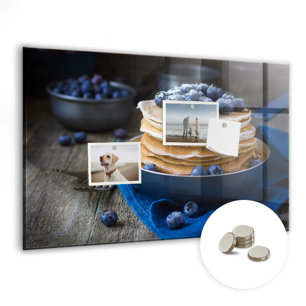 Magnetic kitchen board Pancakes