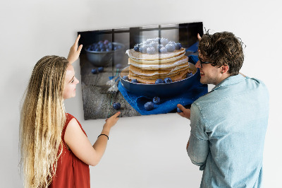 Magnetic kitchen board Pancakes