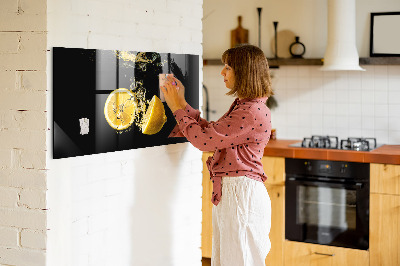 Magnetic kitchen board Lemons