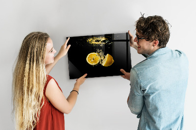 Magnetic kitchen board Lemons