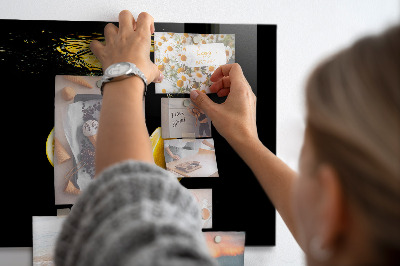 Magnetic kitchen board Lemons