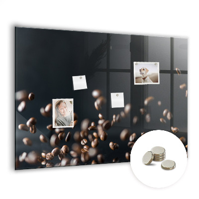 Magnetic kitchen board Coffee beans