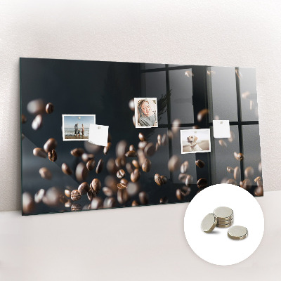 Magnetic kitchen board Coffee beans