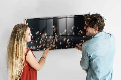 Magnetic kitchen board Coffee beans