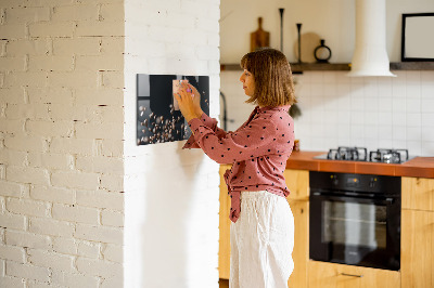 Magnetic kitchen board Coffee beans