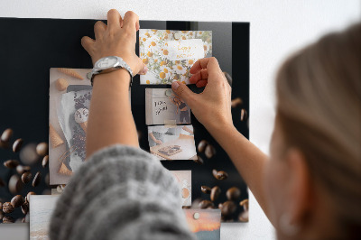 Magnetic kitchen board Coffee beans