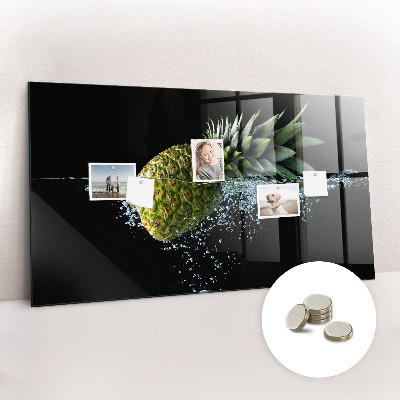 Magnetic kitchen board Pineapple