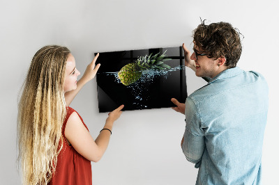 Magnetic kitchen board Pineapple