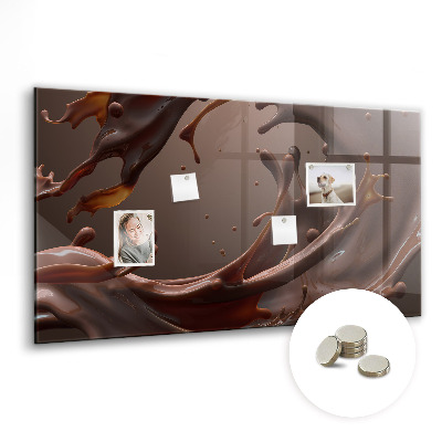 Magnetic kitchen board Cocoa