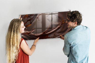 Magnetic kitchen board Cocoa