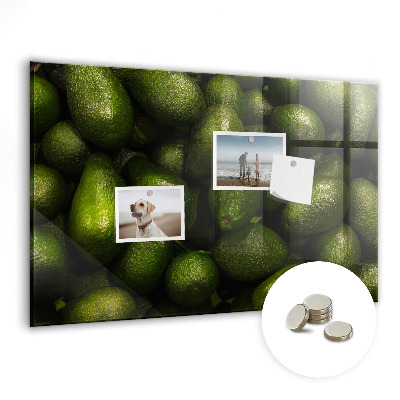Magnetic kitchen board Avokado