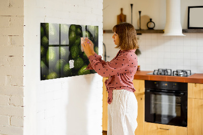 Magnetic kitchen board Avokado